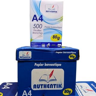 Authentik Copy Paper – Carton de 5 ramettes A4 80 g