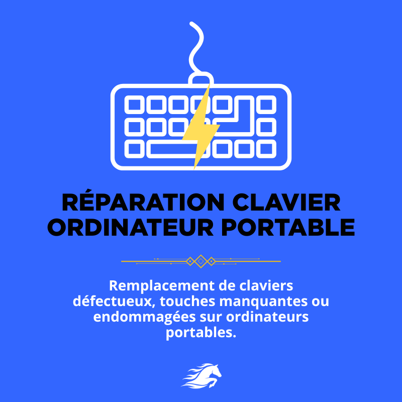 Réparation Clavier Ordinateur Portable