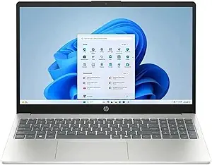 PC Portable Tactile HP 15,6" FHD IPS, Intel Core i5-1334U, 8Go RAM, 512Go SSD, Windows 11 Home, Argent Naturel