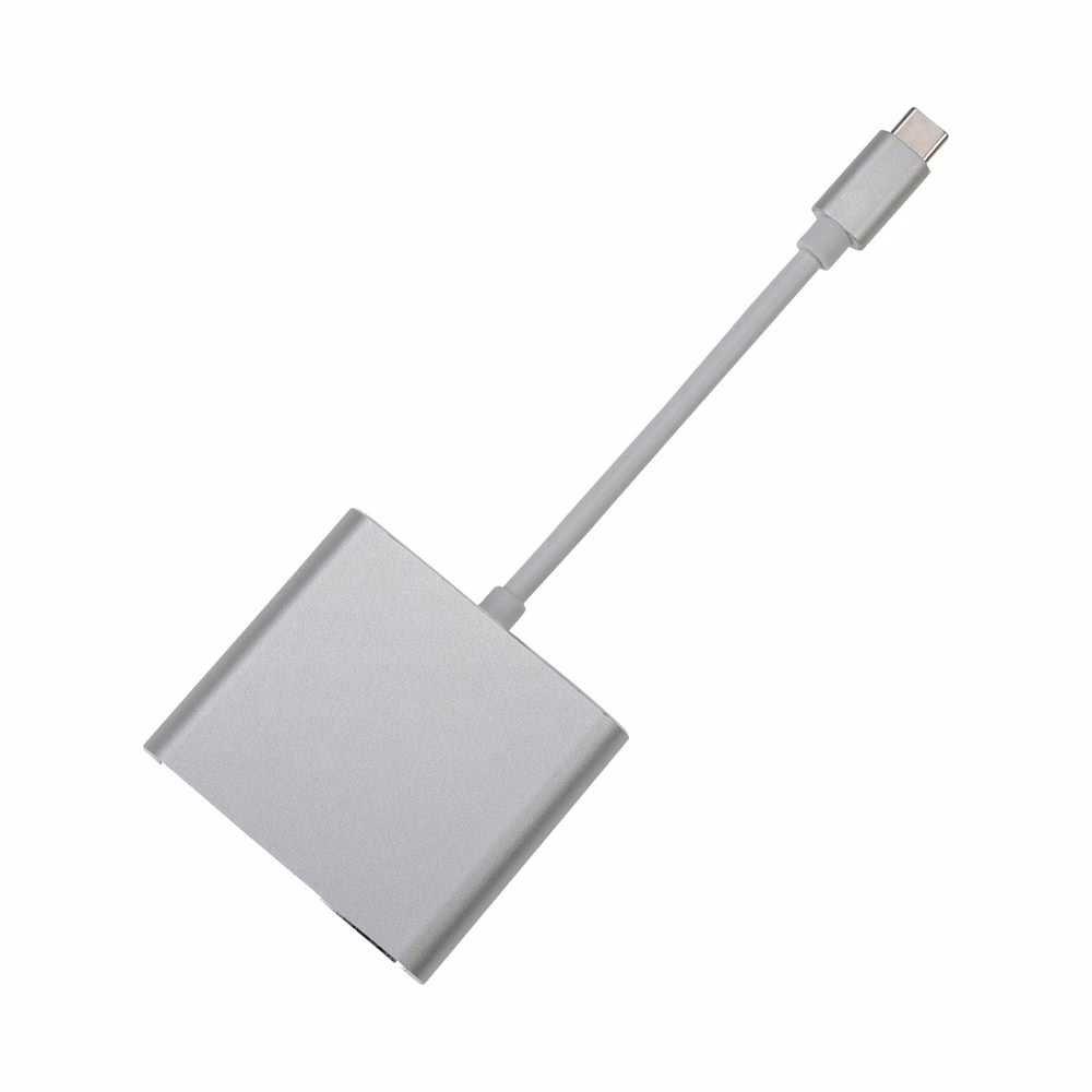Adaptateur HUB Multiport 3 en 1 (USB, HDMI, USB-C)
