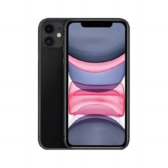 Apple iPhone 11 – Écran 6,1″, Puce A13 Bionic, Double caméra 12 MP