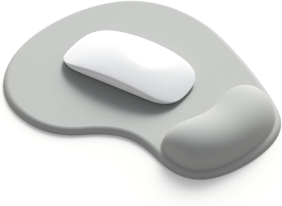 Gel Mouse Pad F-19 – Tapis de souris avec repose-poignet