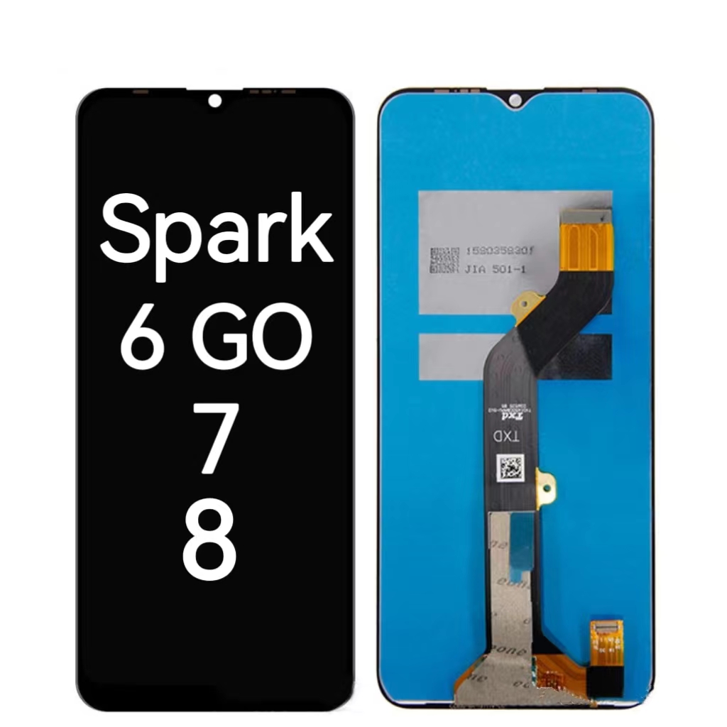 Écran complet LCD + tactile – Compatible Infinix / Tecno / Spark