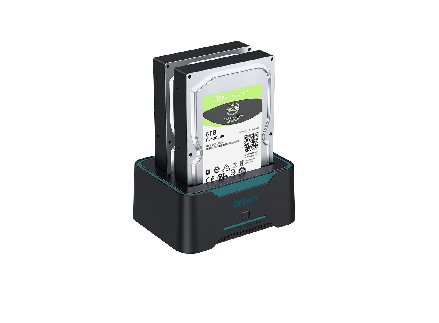 Station d’Accueil ONTEN ENP-445 – Dock Dual Bay HDD/SSD USB 3.0