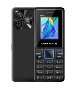 Maxfone M400 Téléphone 1,77″ – Boutons larges, Dual-SIM, Torche, Audio Hi-Fi