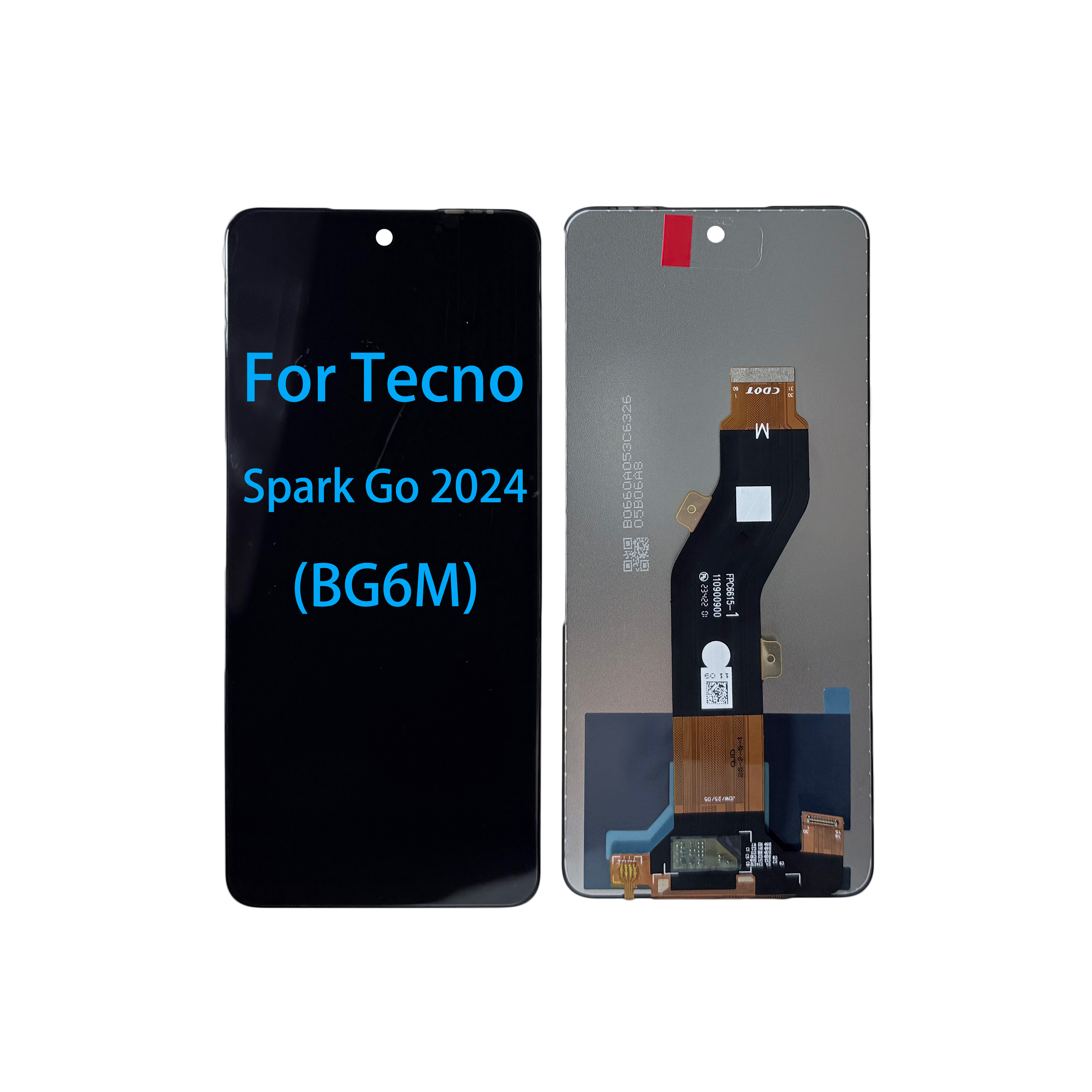 Écran complet pour Tecno Pop 8 (BG6M) – LCD + tactile assemblé