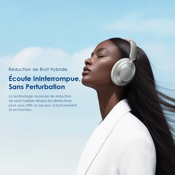 Oraimo BoomPop Pro Casque sans fil Hybrid Active Noise Cancellation