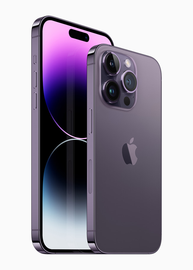 Apple iPhone 14 Pro – Écran 6,1″ Super Retina XDR, Puce A16 Bionic, 5G