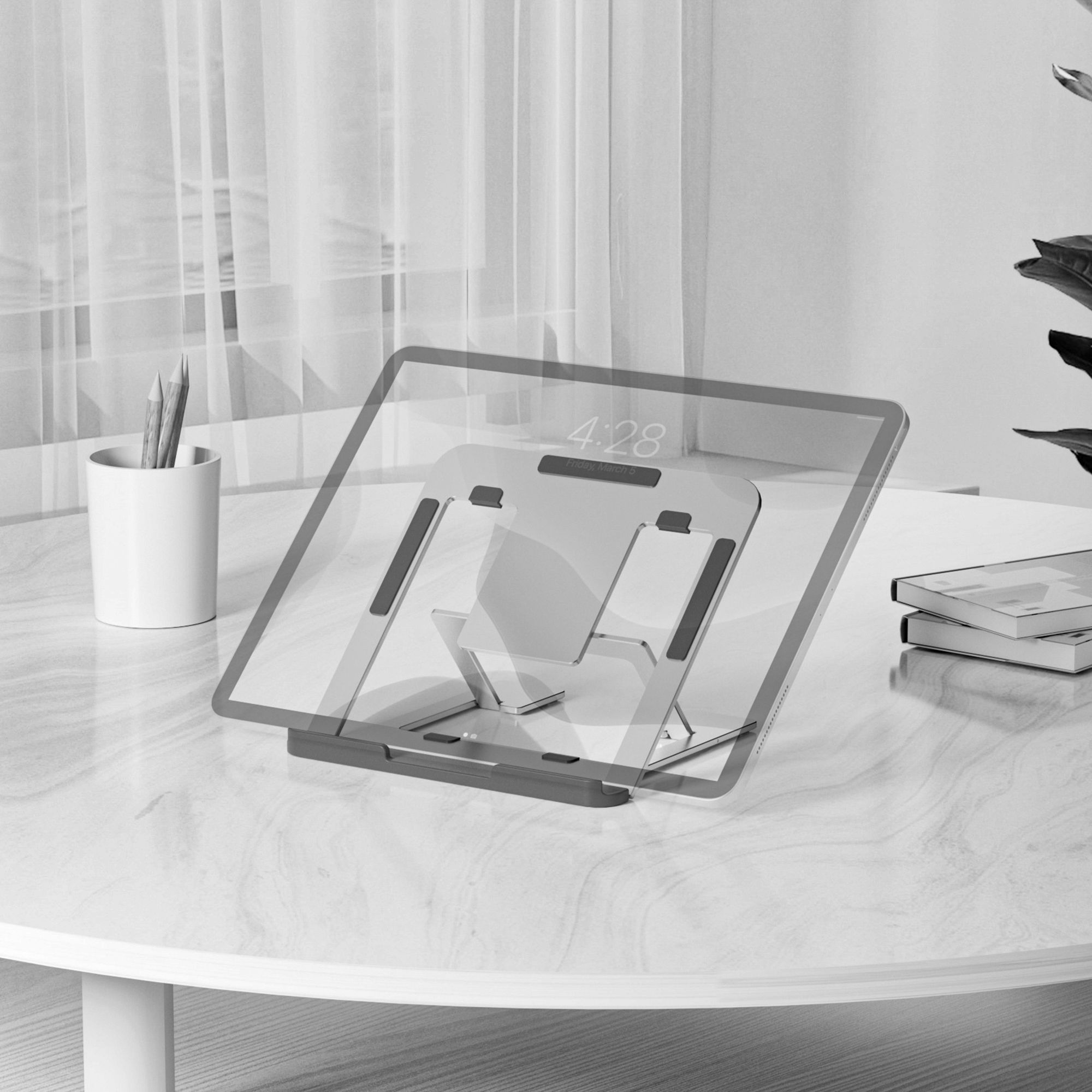 Support pour ordinateur portable et moniteur universel