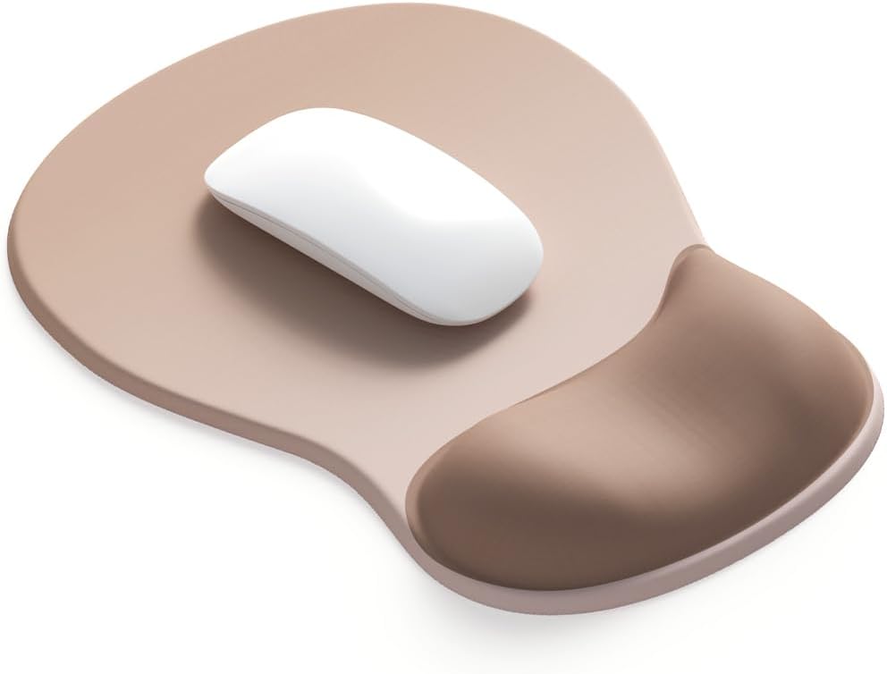 Gel Mouse Pad F-19 – Tapis de souris avec repose-poignet