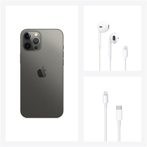 Apple iPhone 12 Pro Max – Écran 6,7″ Super Retina XDR, Triple caméra, A14 Bionic
